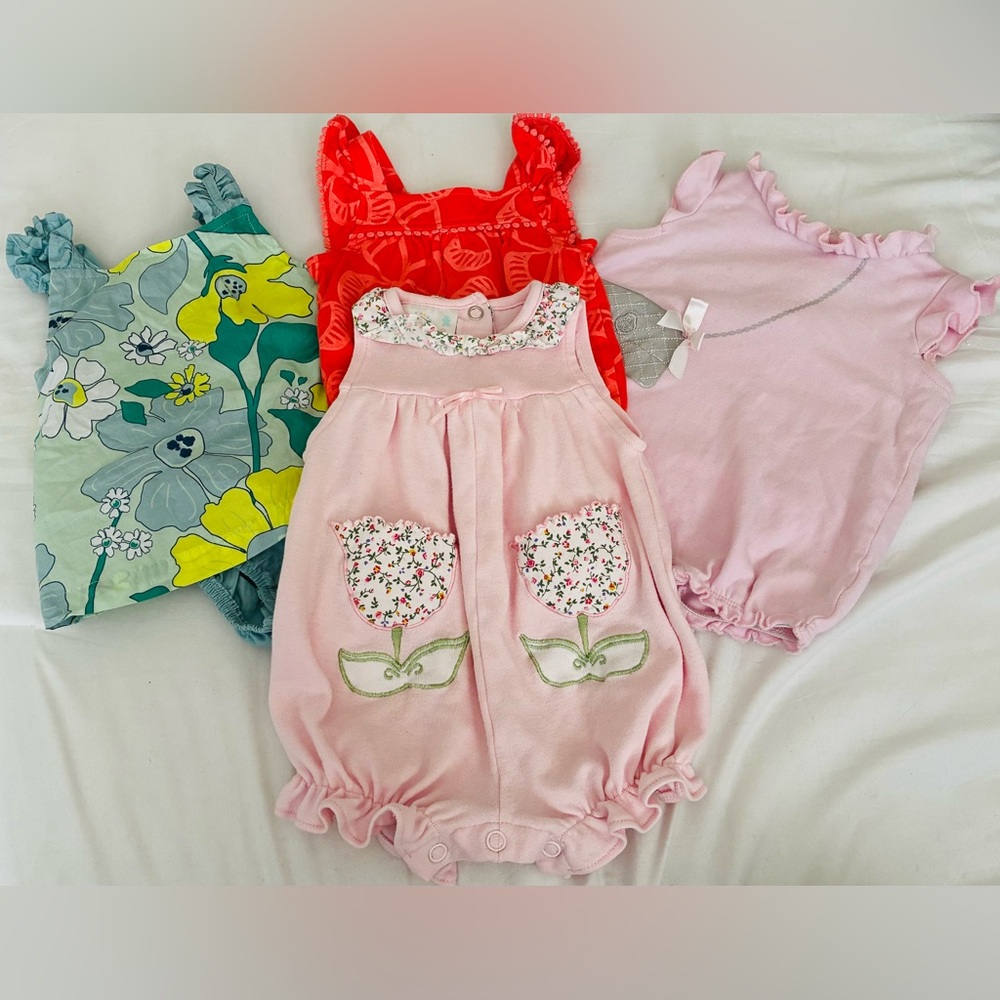 Baby Girl Clothes Lot- For 3 Month Olds- Preowned